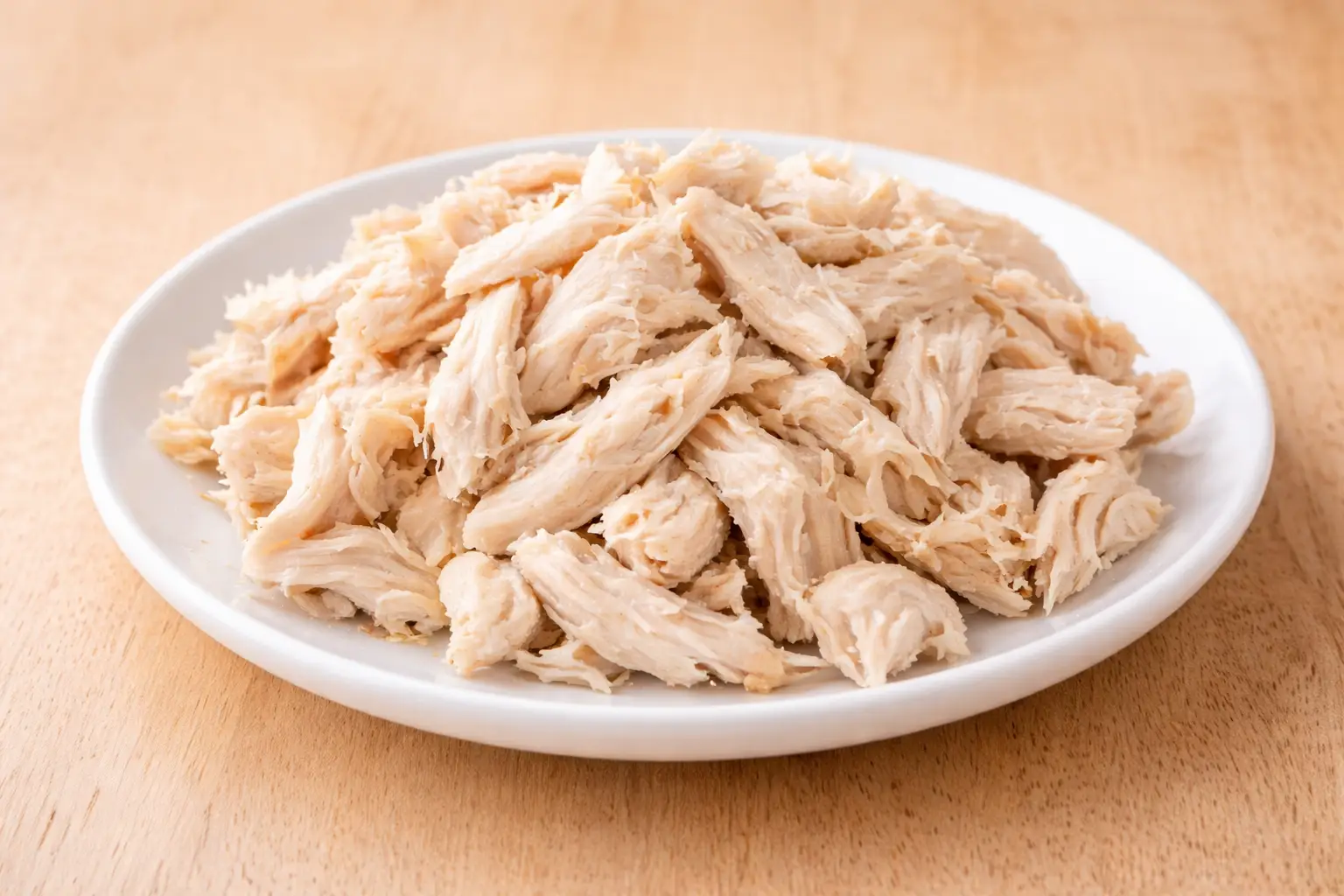 Plain cooked chicken, a lean protein for dogs